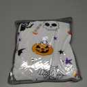 Bats Halloween Decoration Pumpkin Fitted Sheet Witch Hat Bed Sheets Spider Web Bedding Set Twin,Bones Galaxy Stars Sheets Cartoon Skeleton Spooky Spider Webs Halloween Decorations Indoor (Multi 04)