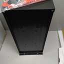 Large Mailboxes for Outside, RAINHOL Black Metal Mailbox, Galvanized Steel Post Mount Mail Box, T3 Large Capacity, 23 x 10.7 x 8.9 Inches