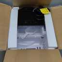 DUMOS Countertop Ice Maker with Handle, 26lbs/24H Portable Ice Machine, 9 Bullet Ice Cubes Ready in 6 Mins, Self-Cleaning, Quiet Compact Ice Maker for Home, Kitchen, RV, Camping, Black