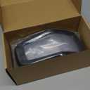 Front Grill Inserts Grille Cover Trim for 2014-2018 Jeep Cherokee (black) 7 Count