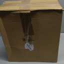 12 Pack Plastic Flower Bucket 11.8 Inch Tall Vase Bucket Cone Vase with Base for Cut Flower Multipurpose Buckets for Flower Bouquet Holder Centerpieces Decorations for Home Wedding (Black)