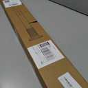 Tension Shower Curtain Rod No Drilling,Adjustable 51-128 In,Black