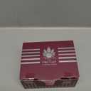 NileCart Egyptian Perfume Bottles 2-5 in Collection Set of 6 Hand Blown Decorative Glass with Handmade Golden Egyptian Decoration for Perfumes & Essential Oils