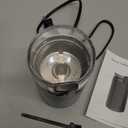 Wancle Electric Coffee Grinder, Spice Grinder, One Touch Coffee Mill for Beans, Spices and More, with Clean Brush Black
