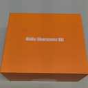 Knife Sharpener Tool, Rolling Knife Sharpener Kit, Knife Sharpening with Diamonds and Ceramic for Steel of Any Hardness, Kitchen knife Sharpener with 15 & 20 Degree Magnetic Angle(Brown)