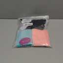 Avidlove Mens Bikini Underwear Low Rise Briefs Microfiber Underpants 4 Pack (Small, Black/2navy Blue/Orange/Blue)