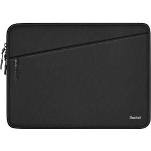 Laptop Case 14 inch, Traveling Water Resistant Laptop Sleeve with Pocket, Shockproof Protective Carrying Notebook Cover Bag Compatible for 14 Inch MacBook Air/Pro, HP, Lenovo, Dell, ASUS, Acer, Black