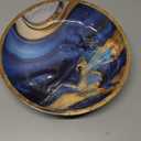 10 Inch Large Key Bowl For Entryway Table Wood Decorative Bowl For Centerpiece Decor Wooden Fruit Bowl For Kitchen Countertop