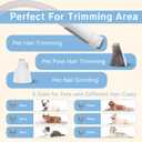 Dog Grooming Kit, Pet Grooming Vacuum with Pet Clipper Nail Grinder, Dog Hair Vacuum with 6 Pet Grooming Tools for Dogs Cats Shedding Grooming