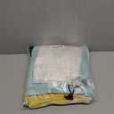 2 Packs Cotton Turkish Beach Towels Quick Dry Sand Free Oversized Bath Swim Pool Towel Extra Large Xl Big Blanket Adult Travel Essentials Cruise Accessories Must Haves Clearance Vacation Stuff (Thinner Set Aqua Yellow)