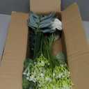 80 Pcs Artificial Greenery Stems Bulk 8 Kinds Faux Eucalyptus Leaves & Flowers Set for DIY Wedding Bouquets, Vase Arrangements, Home Decor
