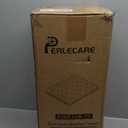 PERLECARE 3 Inch Gel Memory Foam Mattress Topper for Pressure Relief, Premium Soft Cooling Sleep, Non-Slip Design with Removable & Washable Cover, CertiPUR-US Certified - Twin