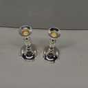 Set of 2 Silverplated Candlesticks