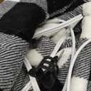 Sunbeam Throw White & Black Buffalo Plaid Microplush Sherpa (Faux Shearling), 4 Heat Settings, 4-Hour Auto Shut-Off, Electric Heated Blanket, 60” x 70”