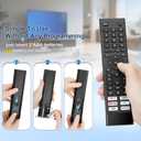 Replacement for Hisense Smart TV Remote Control,Universal for Hisense 4K UHD Android Smart TVs (Not for Fire & Roku TV)