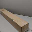 AOSKY Blackout Roller Shades Cordless Blinds for Windows, Free-Stop Shades with Valance, Thermal Insulated Fabric, UV Protection, Natural Woven Blinds for Home and Office (26" W x 72" H, Black)