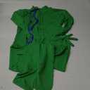 Full Bodysuit Include Zipper Helper Unisex Adult Costume Without Hood Spandex Stretch Zentai Unitard Body Suit (Large, Green)