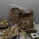 Kids Soldier Play Camouflage Military Uniform Suit Wear Toy Tactical Vest Boys and Girls Outdoor Adventure Army, Size: 9-11/140