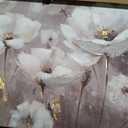 Flower Canvas Wall Art Decor, Floral Picture for Bedroom, 48x24 Inch