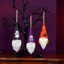 2 x Halloween Tree Ornaments Hanging, Halloween Tree Decorations and Ornaments for Home Party Indoor Decorations