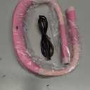 Glocusent Book Light, 3-Color & 6-Brightness Reading Light, Bendable Neck Light, 80-hr Lasting Rechargeable Book Light, Perfect Reading Lights for Books in Bed, Knitting, Book Lovers Gifts - 1Pack (Standard-Medium, Pink)