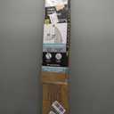 Zenna Home Rustproof Curved Shower Curtain Rod, No Drill Tension or Permanent Mount Adjustable Curved Shower Rod for Bathroom, Easy Install, Rounded for Extra Room, 50 to 72 Inches, Brushed Nickel