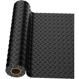4x8 FT Garage Floor Mat, 2.8mm Thickened Diamond Plate