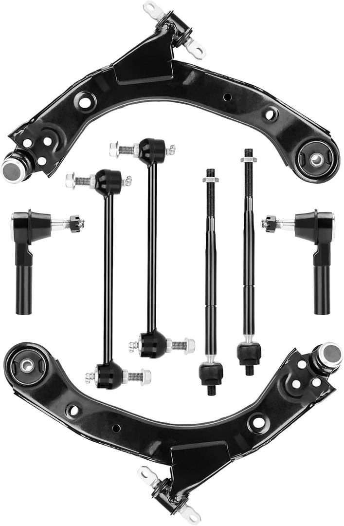 Front Lower Control Arms Suspension Kit Fit for Chevy Cobalt 2005-2010, HHR 2006-2011, Fit for Pontiac G5 2007-2009, Pursuit 2005-2006 w/FE1 Suspension - 8pc Set