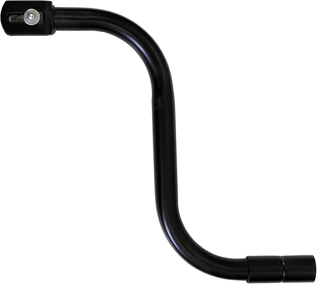 Buyers Products 0091405H Replacement Handle for Heavy Duty Square Medium Jacks, Trailer Jack/Landing Gear, Manual Crank, Black
