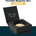 Premium Ultra-Thin Silicone Nipple Cover | Resuable Sticky Hypoallergenic Adhesive | Breast Petals | Travel Box (Beige)