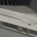 LazBlinds Cordless Faux Wood Blinds, 41" W x 60" H, White