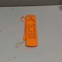 Amazon FireTV Remote Case, Silicone Cover for Omni Series and 4-Series, Lightweight, Anti-Slip, Shockproof, Orange, Includes Lanyard