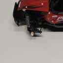 BEZGAR TB141 RC Cars-1:14 Scale Remote Control Car, 2WD High Speed 20 Km/h All Terrains Electric Toy Off Road RC Car Vehicle Truck Crawler with Two Rechargeable Batteries for Boys Kids and Adults (Red)