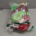 9PCS Adult Cosplay Costume,Green Monster Costume,Christmas Costume Set for Men,Santa Claus Outfit-Including Masks (X-Large)