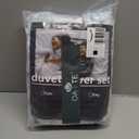 OAITE Duvet Cover Set Queen Size Oil Painting Pattern Ultra Soft 100% Cotton Duvet Cover Sets 3-PC, Breathable Duvet Cover with Zipper Closure & Corner Ties (Queen-90" x 90", Anemone)