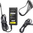 Fancy Buying Security Camera Power Adapter 12V 5A 100V-240V AC to DC 8-Way Power Splitter Cable FCC Certified LED Power Transformers-Fits Analog/AHD DVR/Camera, RGB LED Strip Lights