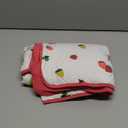 BubblePanda Rayon Made from Bamboo Baby Blanket for Boys Girls Neutral Soft Crib Blanket Toddler Quilt Comforter Newborn Nursery 30 x 40 Inch Strawberry