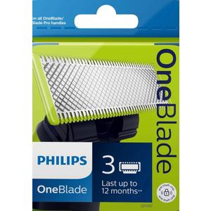 Philips Norelco Genuine OneBlade Replacement Blades, 3 Count, QP230/80