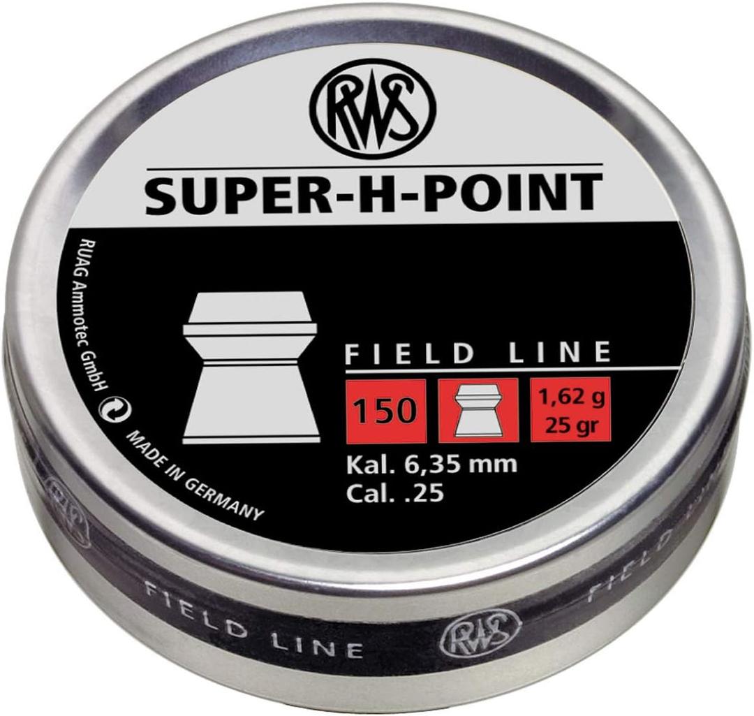 Rheinisch-Westfalische 2317403 RWS Super-H-Point Air Gun Ammo .177 Field Line