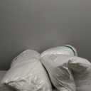 MIULEE 26x26 Euro Pillow Inserts, Pack of 2 Down Feather Premium Throw Pillows with Cotton Fabric for Bed Couch Living Room Sofa