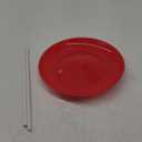 Kisangel Spinning Plate with Sticks Juggling Set Plastic Circus Props for Beginners and Performers Stage Performance Toy 9 Inch