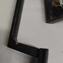 Mega Handles - TOBELLE Entry Door Handleset in Matte Black Finish - Single Cylinder Handleset with Lever for Entrance and Front Doors - Modern Door Handles for Left and Right-Handed Doors (Pack of 1)