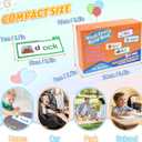 Dolanus 30 Read and Rhyme Flip Books, Word Family ABC Vocabulary Flashcards, Kindergarten Sight Word - Learn to Read Phonics Flash Cards Activity Games, Toys for Kids Toddlers Ages 3-8 Years Old