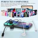 AI Translation Wired Earbuds Real Time - 164 Languages Translator Lightning Headphones & Earphones, Audifonos Traductores Ingls Espaol Ear Buds Compatible with iPhone 14 13 12 11 Pro Max Plus-2Pack