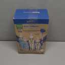 Dr. Brown's Anti-Colic Options+ Narrow Glass Baby Bottle Starter Set with Silicone Bottle Sleeves, Levels 1, 2, and 3 Nipples, Soft Touch Cleaning Brush, Storage/Travel Caps, and HappyPaci