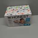 The Honest Company Comfort Dry Disposable Daytime Diapers for Sensitive Skin, Hypoallergenic, Fragrance-Free, Multi-Colored Giraffes + Barnyard Babies, Club Box, Size 2 (12-18 lbs), 72 Count