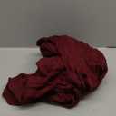 Solid Color Pleated Scarf Retro Green Thin Long Strip Shawl for Men and Women Winter Warm Silk Feel (180CM)