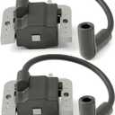 2 Pack 32-584-06-S Ignition Coil Module 2 Pack Compatible with Kohler KT ZT Engines 7000 Series Lawn Mower KT610 KT715 KT740 ZT720 ZT730 Replaces 3258406-S 32 584 06-S 3258406 3258406S 32 584 06 S