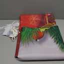 HOMETITUTE 16x7ft Christmas Garage Door Cover Merry Christmas and Happy New Year Banner Outdoor Holiday Hanging Large Red Christma Wall Backdrop for Yard Garage Door Decoration Winter Scene Mural