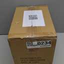 WIFTREY 100 Pack 4.6x2.2x2.2 Small Shipping Boxes for Packing Small Business, White Corrugated Cardboard mailing Box for Shipping